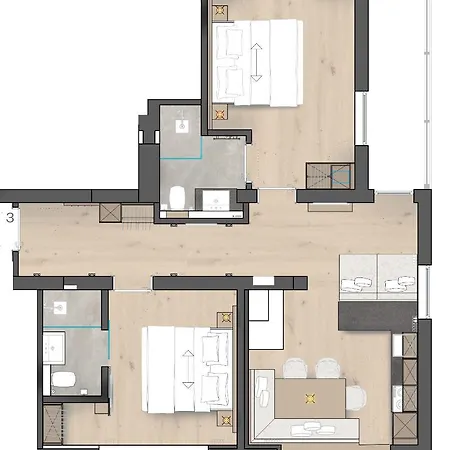 Bergli Inklusiv Silvretta Card Апартаменты Гальтюр